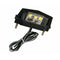 Lampa iluminat numar inmatriculare cu 3 SMD 12V - Alb
